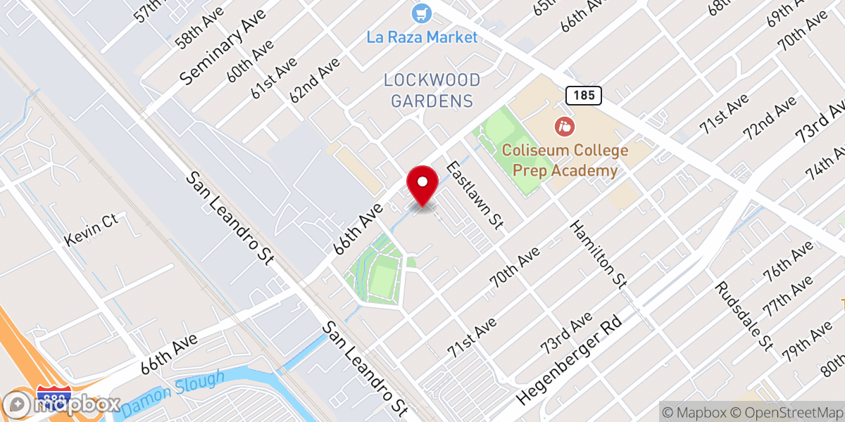 Map showing location of Acts Full Gospel Church