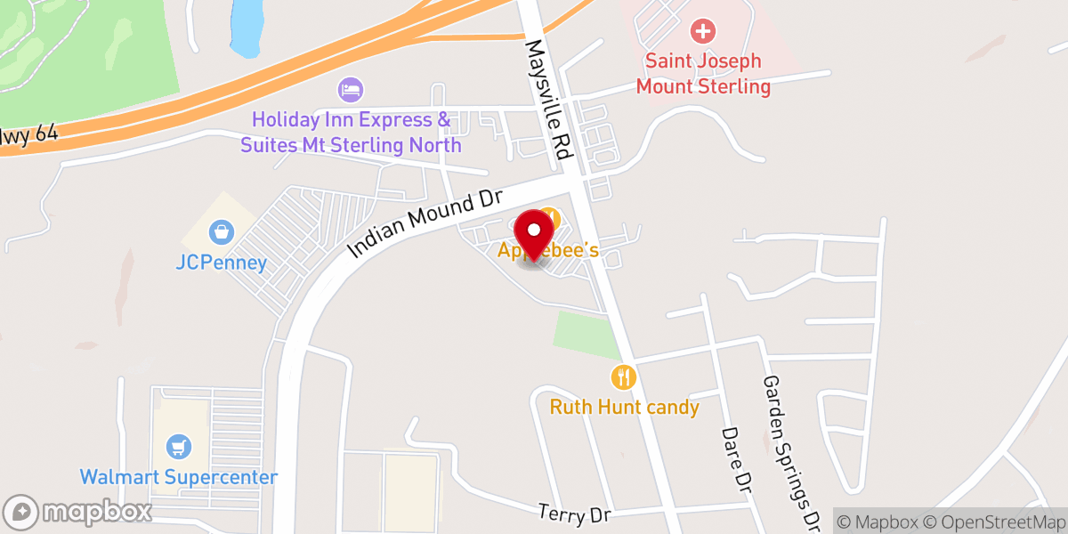 Map showing location of Freedom Church