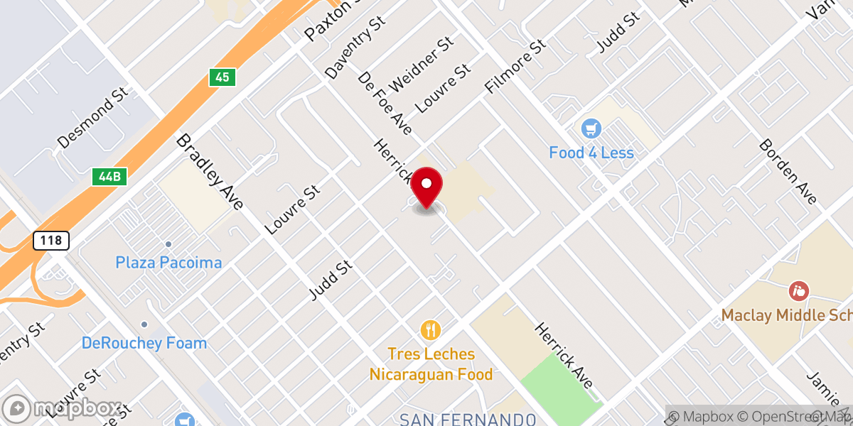 Map showing location of Iglesia Gracia De Dios