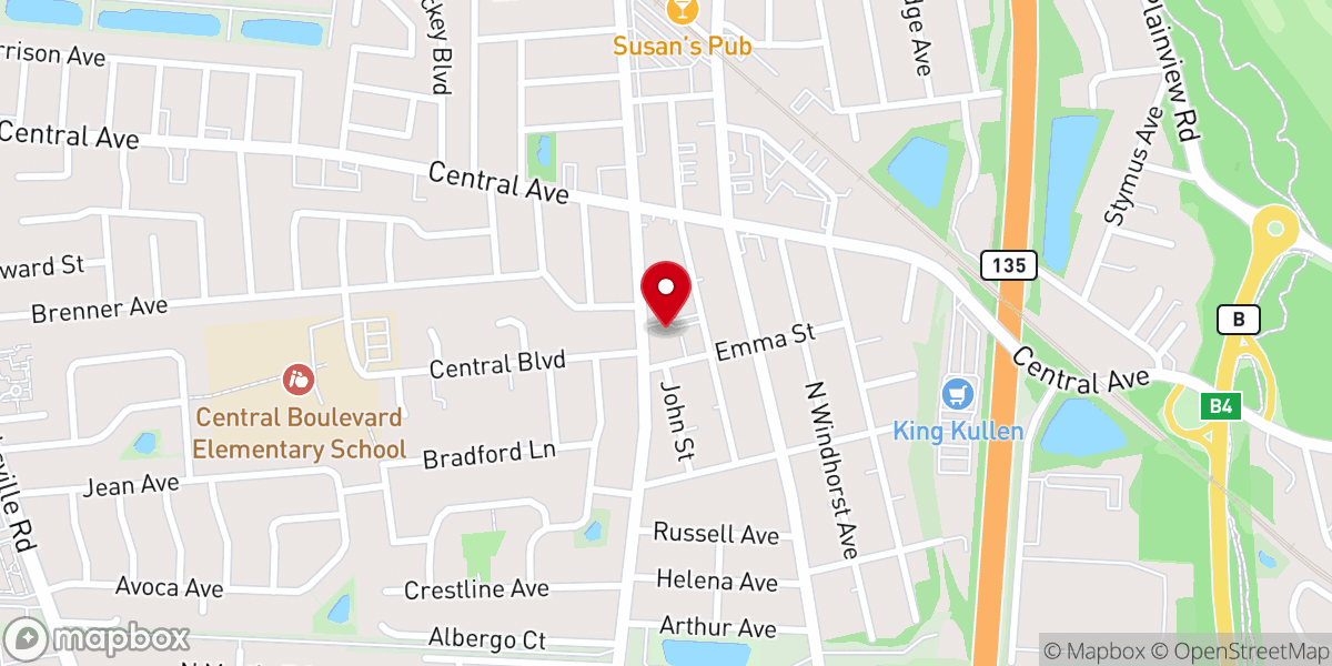 Map showing location of Experience Church @ BAG