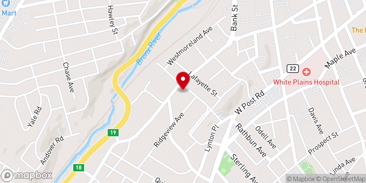 Map showing location of Mother of God with Eternal Life