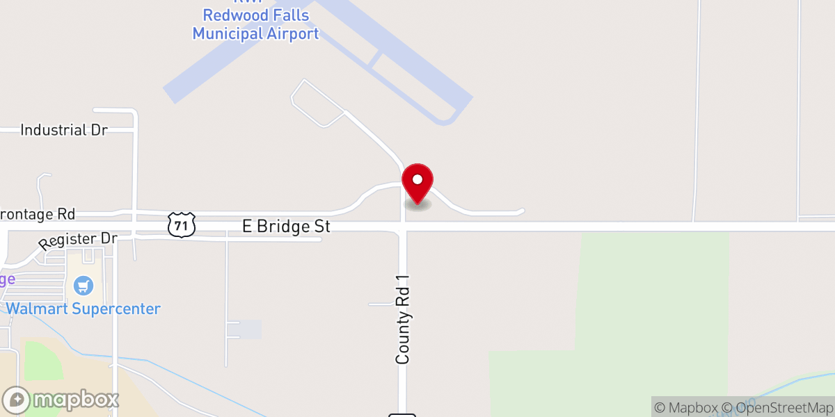 Map showing location of Christ's Victory Lutheran Church