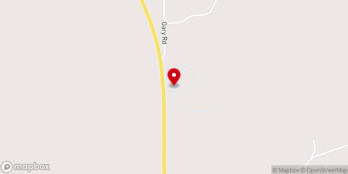 Map showing location of Baptist Home For Girls