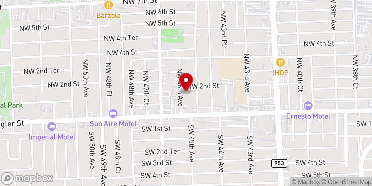 Map showing location of St Vladimir Russian Orthodox Church