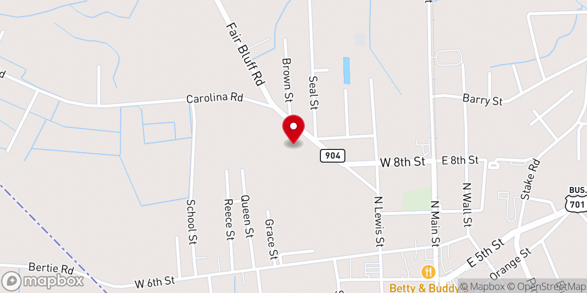 Map showing location of St Stephen Holiness Church