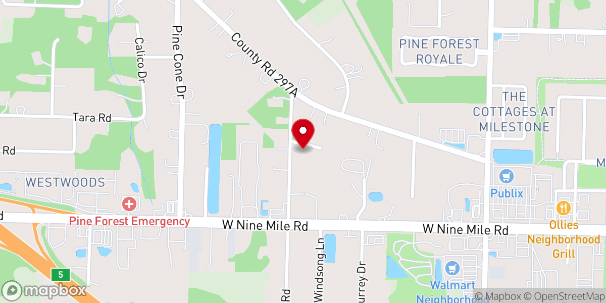 Map showing location of Outreach Ministries Fellowship Inc