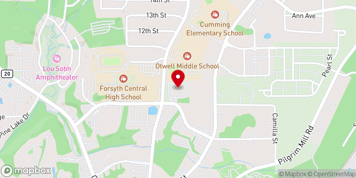 Map showing location of Trinicy Ministry Inc