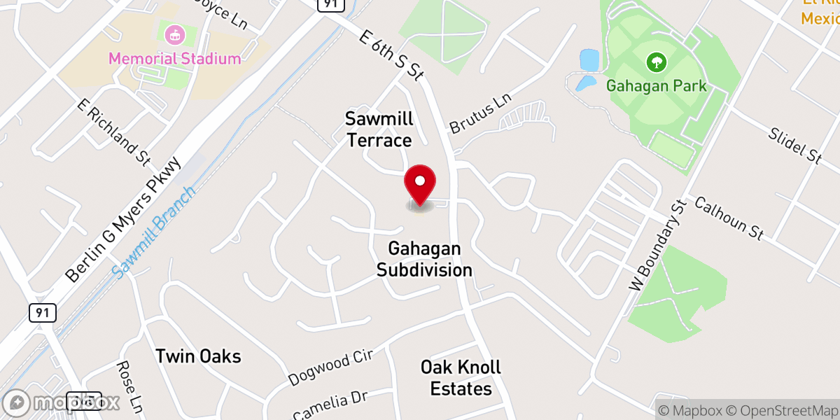 Map showing location of Summerville Community Seventh-day Adventist Church