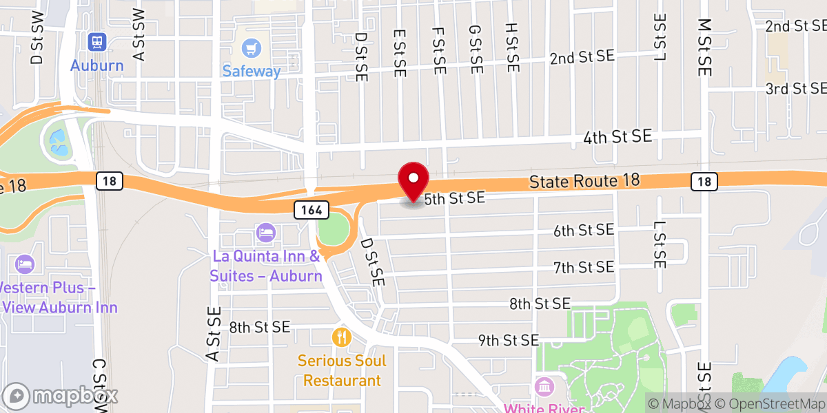 Map showing location of First Pentecostal Church
