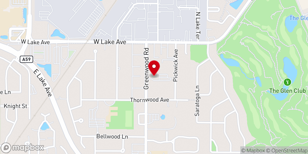 Map showing location of Armenian All Saints Apostolic Church & Community Center