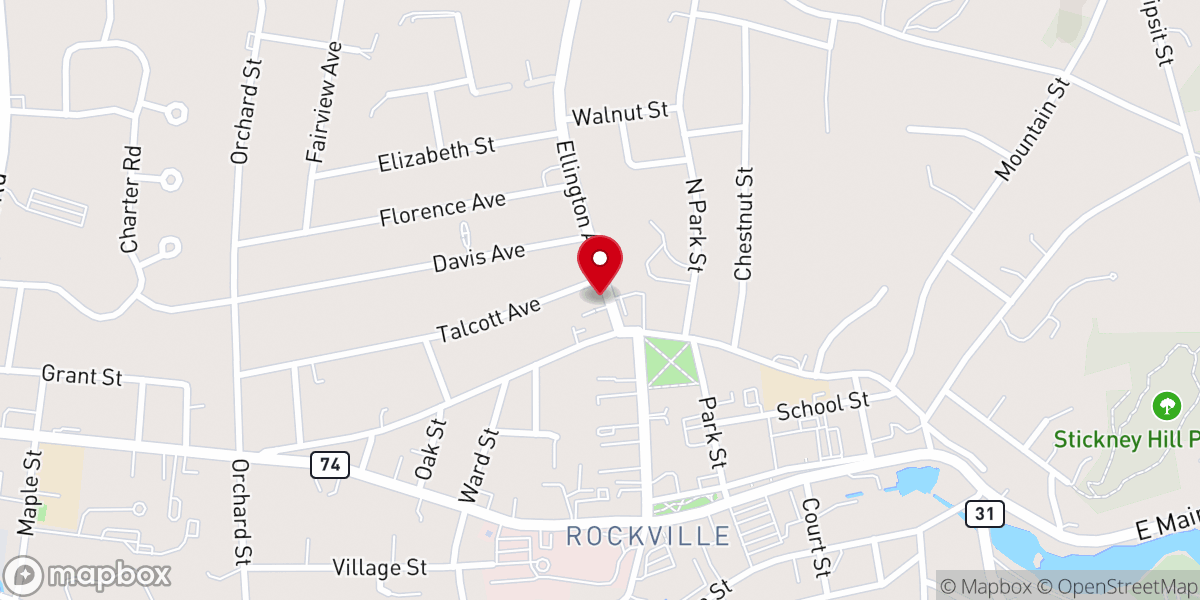 Map showing location of Church of the Risen Savior