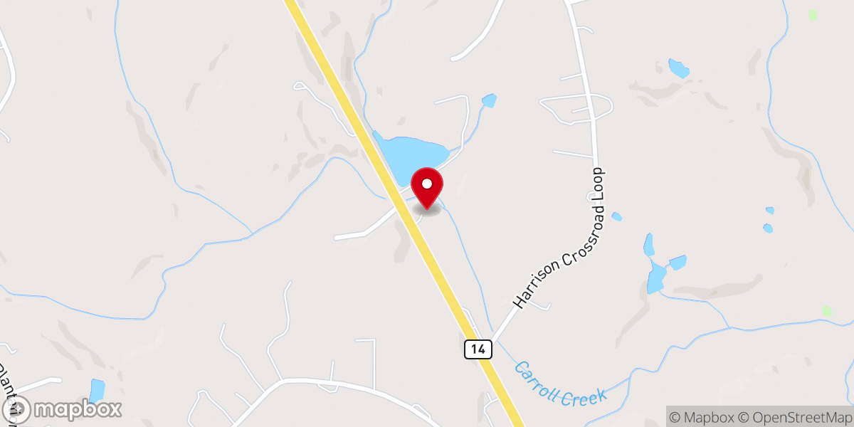 Map showing location of Redemption Road Baptist