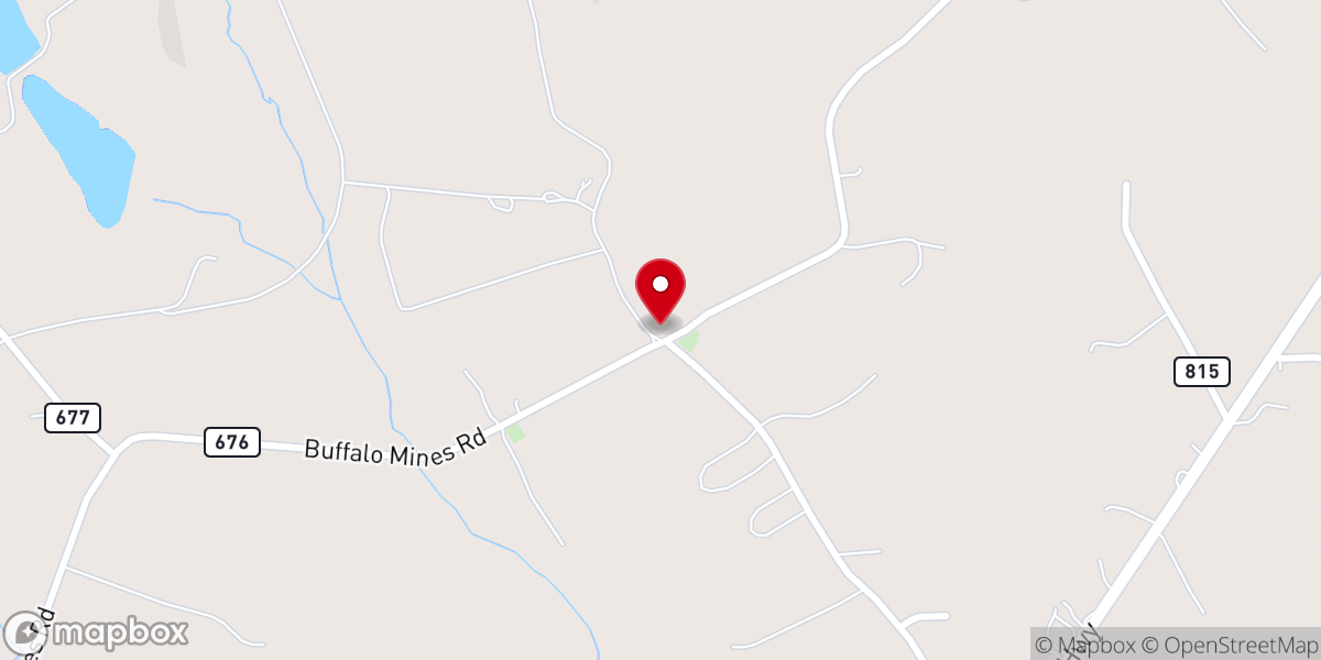 Map showing location of Saint James Church