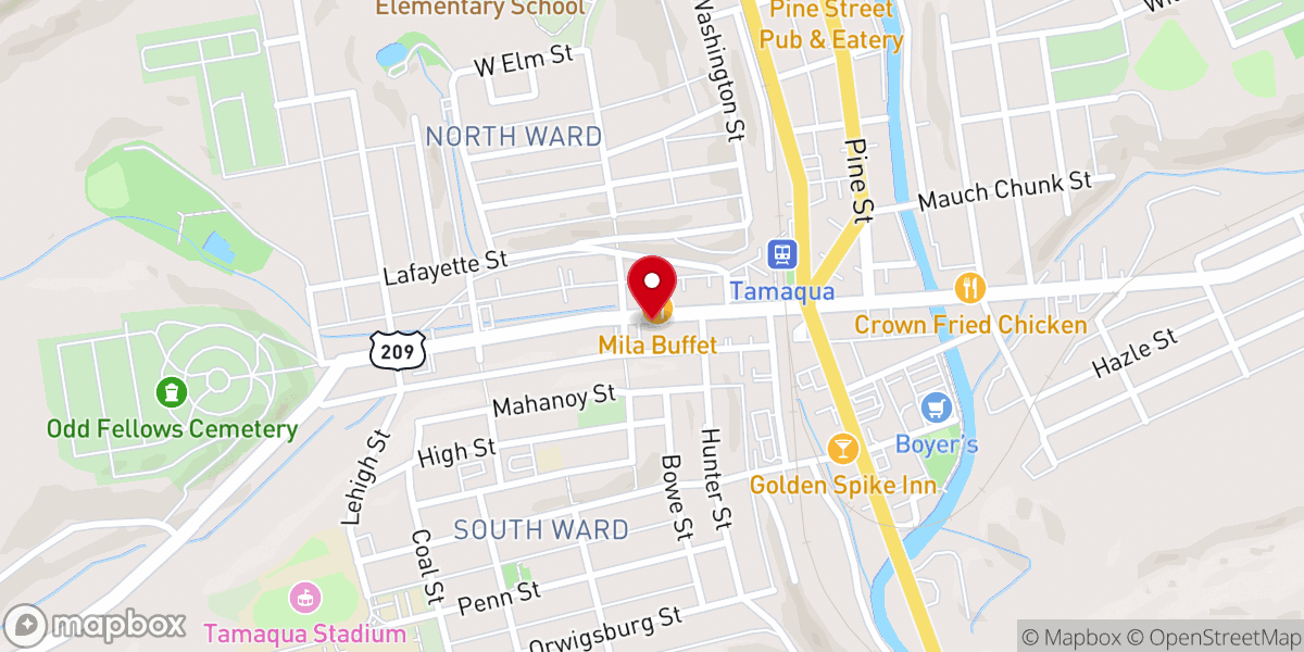 Map showing location of Revive Community Fellowship
