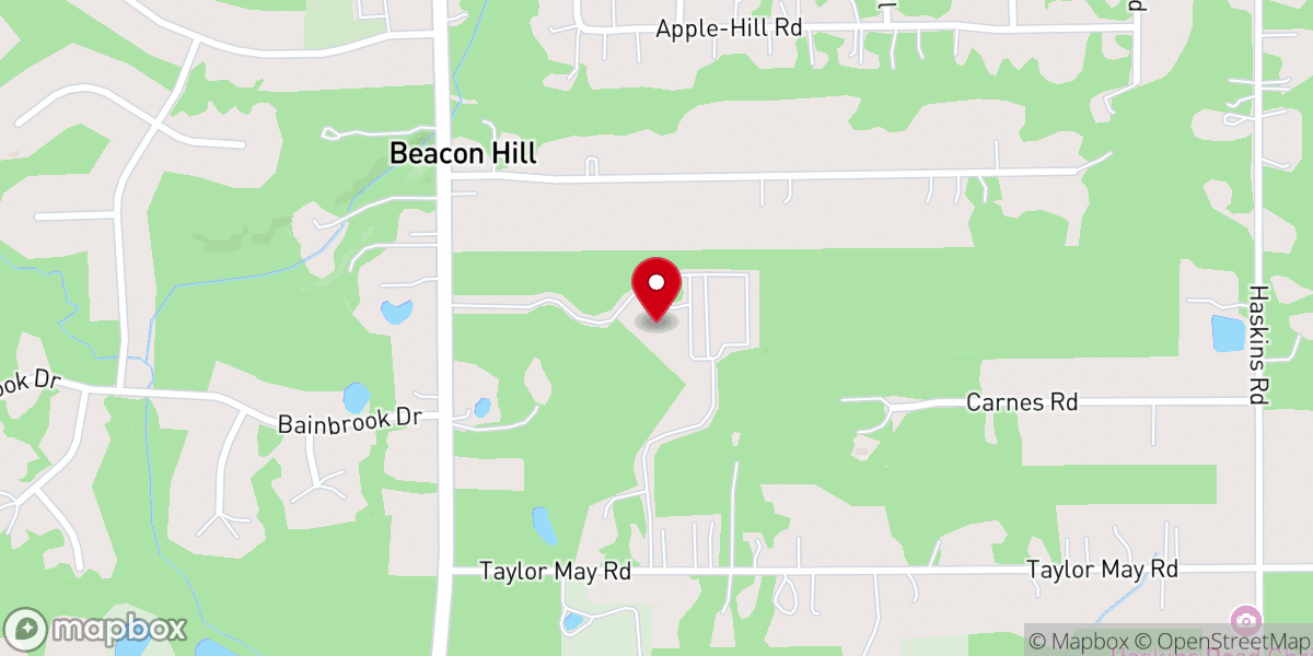Map showing location of Church of the Holy Angels