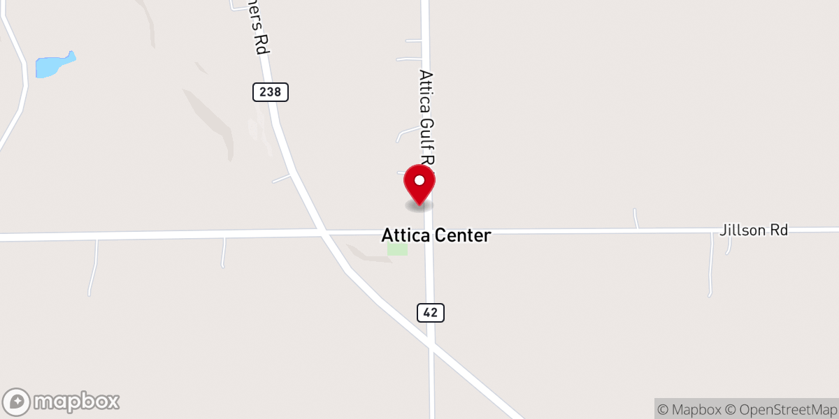 Map showing location of Mount Zion Tabernacle - The Old Country Church