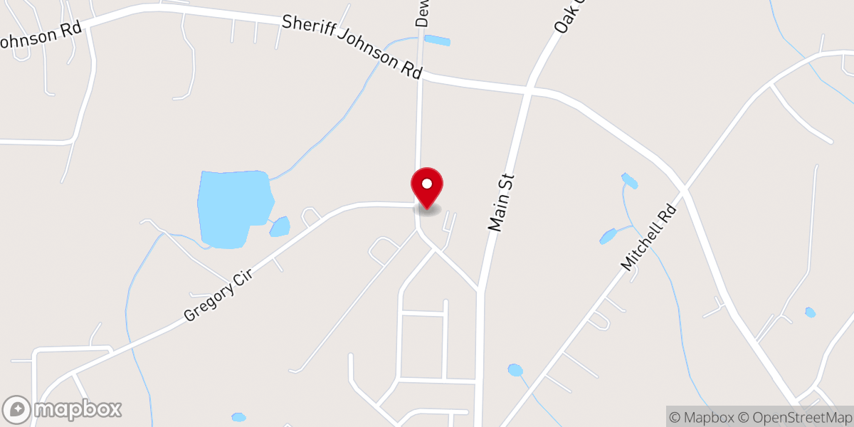 Map showing location of Pleasant Plains Community Church