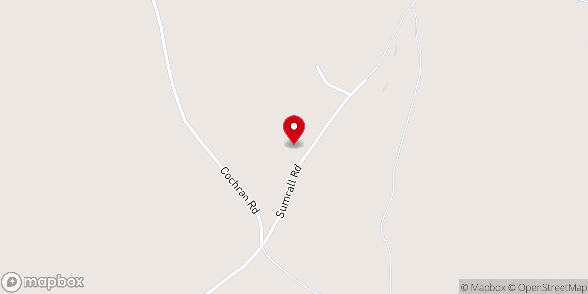 Map showing location of Peace and Goodwill Baptist Church
