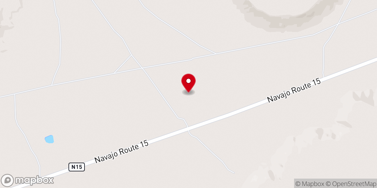 Map showing location of Indian Wells Baptist Church