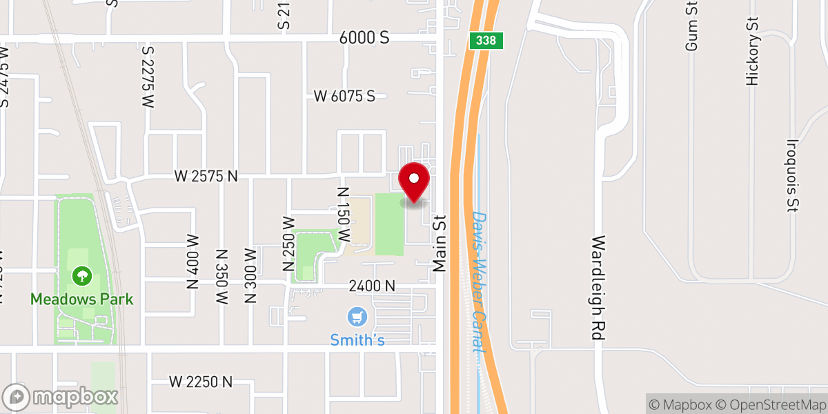 Map showing location of Sovereign Grace Church