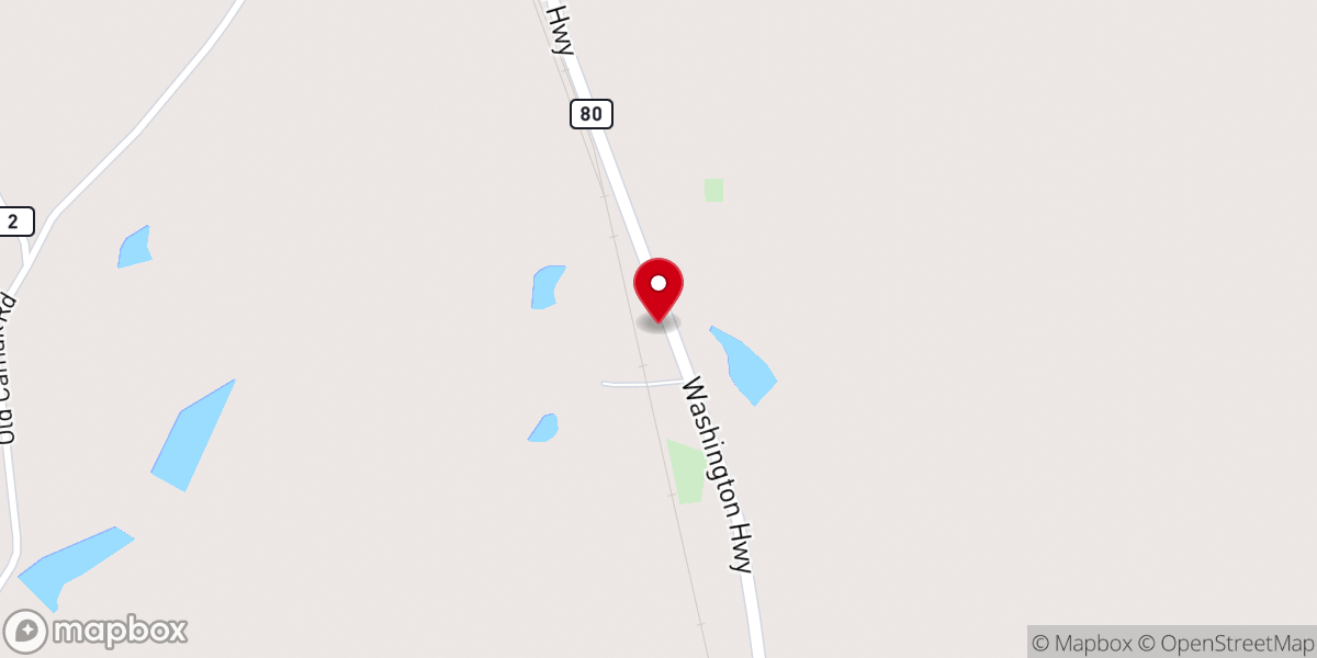 Map showing location of Grace Baptist Church