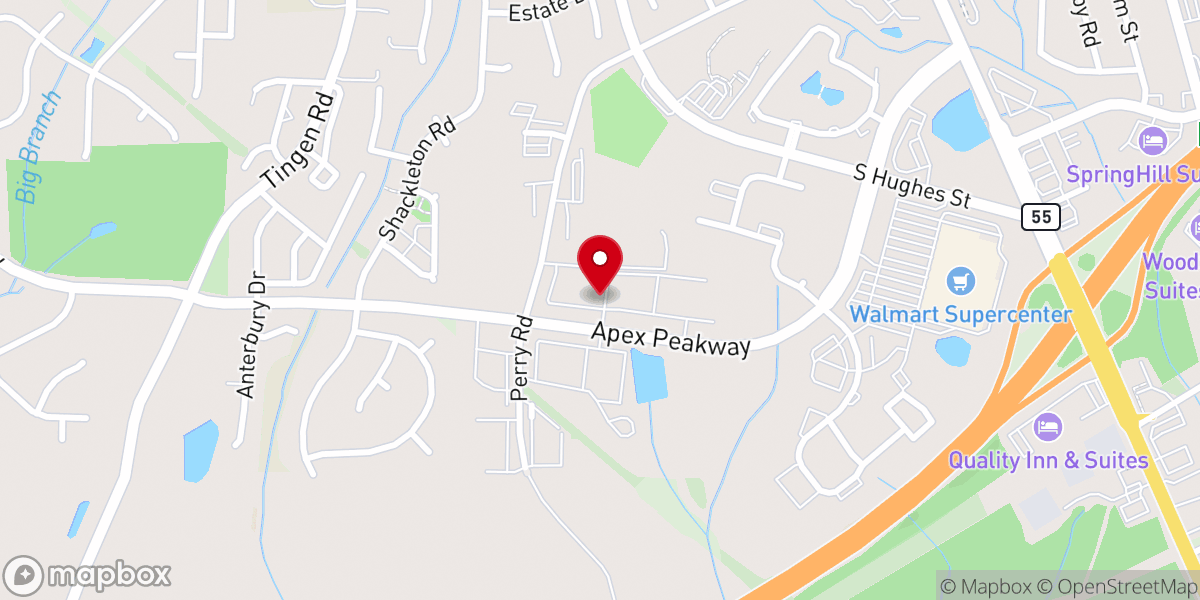 Map showing location of House of Glory Assemblies