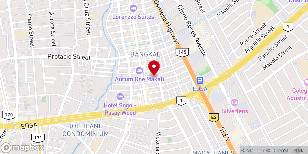Map showing location of New Apostolic Church