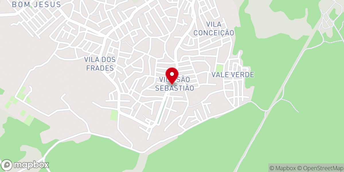 Map showing location of Igreja Universal - Vila São Sebastião