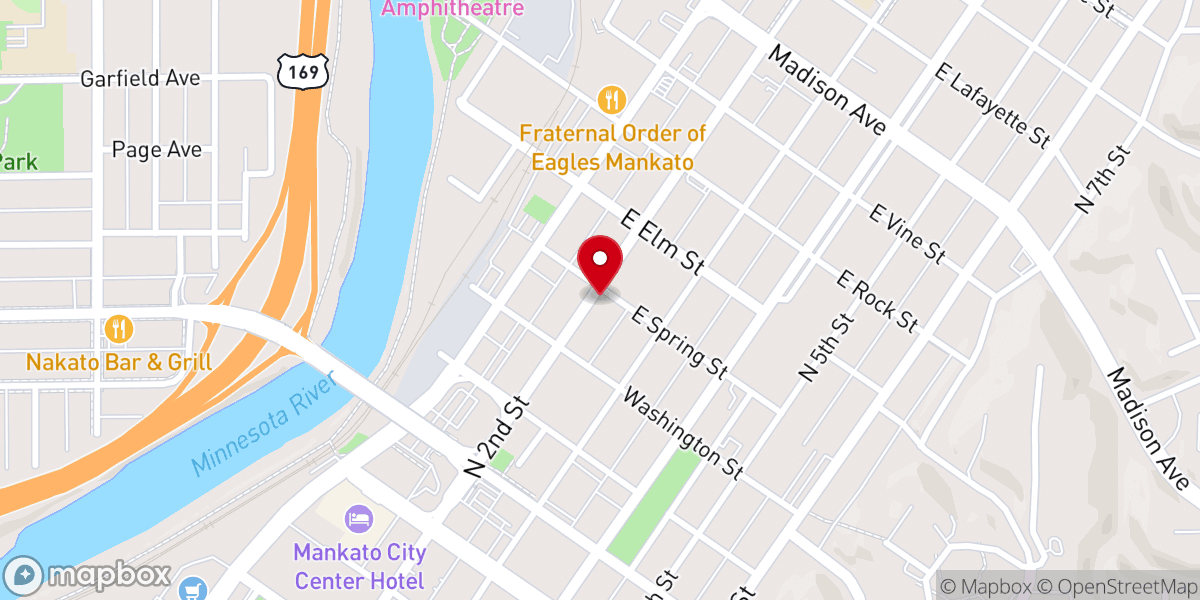 Map showing location of Immanuel Lutheran Church - CLC