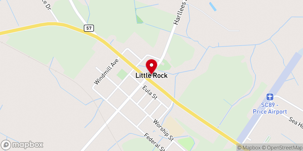 Map showing location of Prophetic Tabernacle House of Praise Inc
