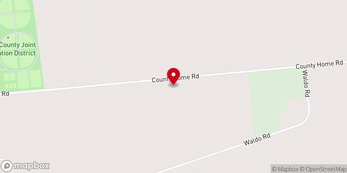 Map showing location of Marysville Missionary Baptist Church