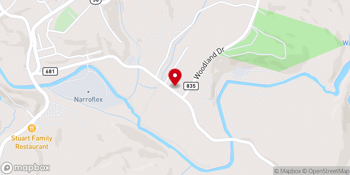 Map showing location of Homestead Community
