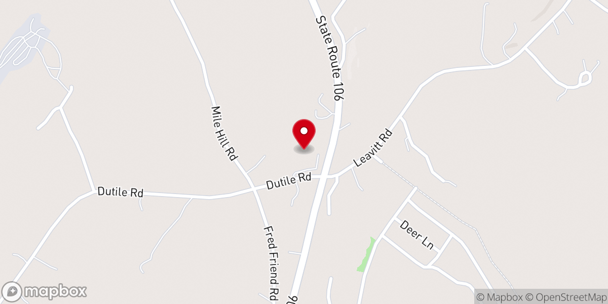Map showing location of One Church - Lakes Region Outpost