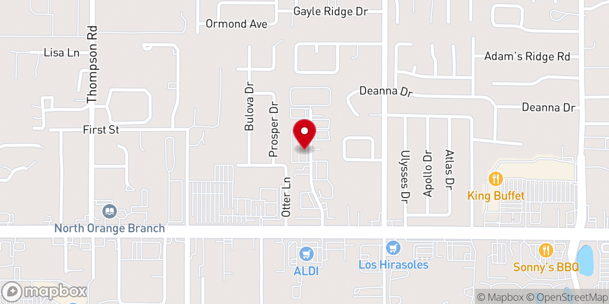 Map showing location of The Church Of Living Water