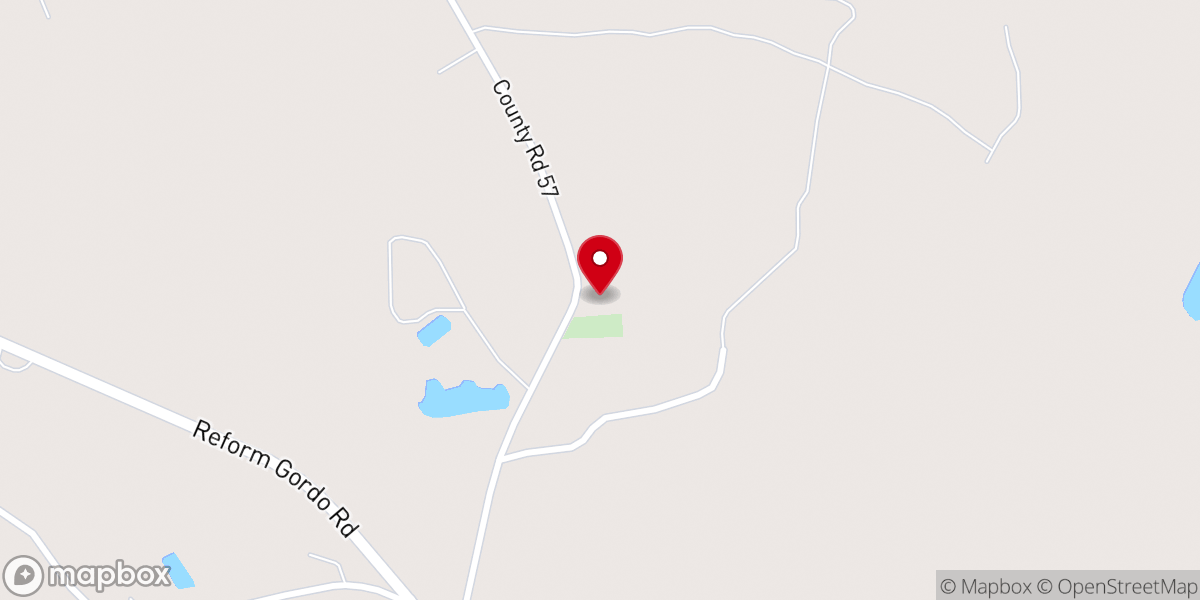 Map showing location of Hargrove United Methodist Church