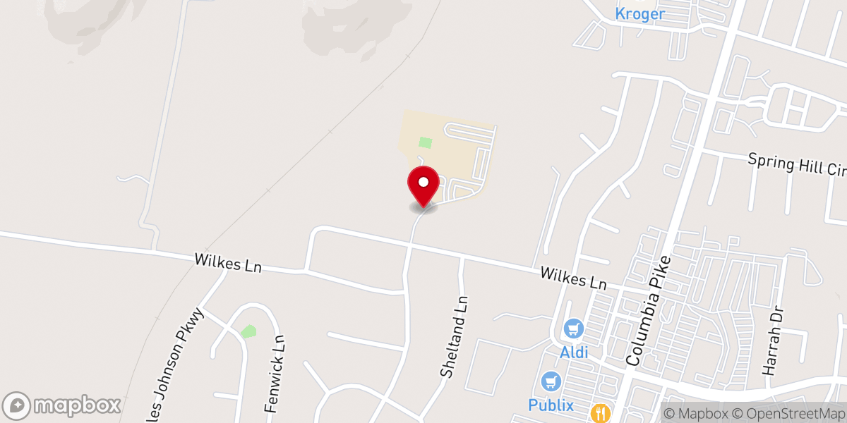 Map showing location of Ascent Church