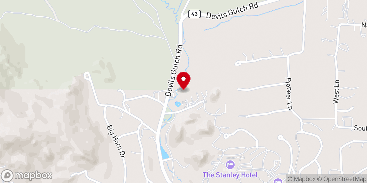 Map showing location of St. Bartholomew's Episcopal Church
