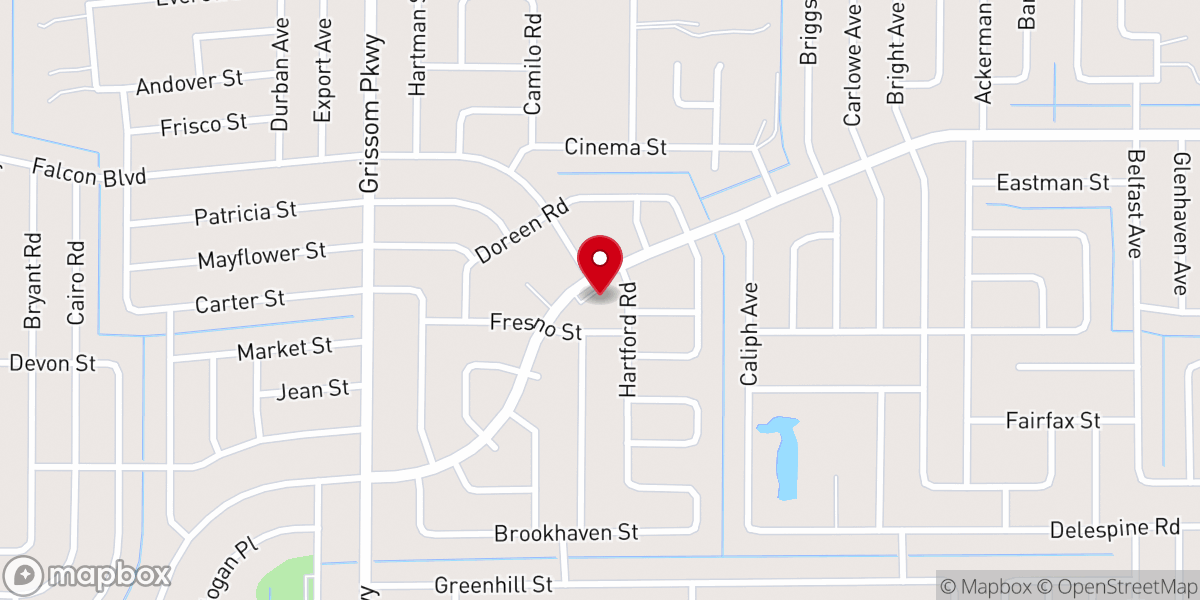 Map showing location of St. Patricks Anglican Church
