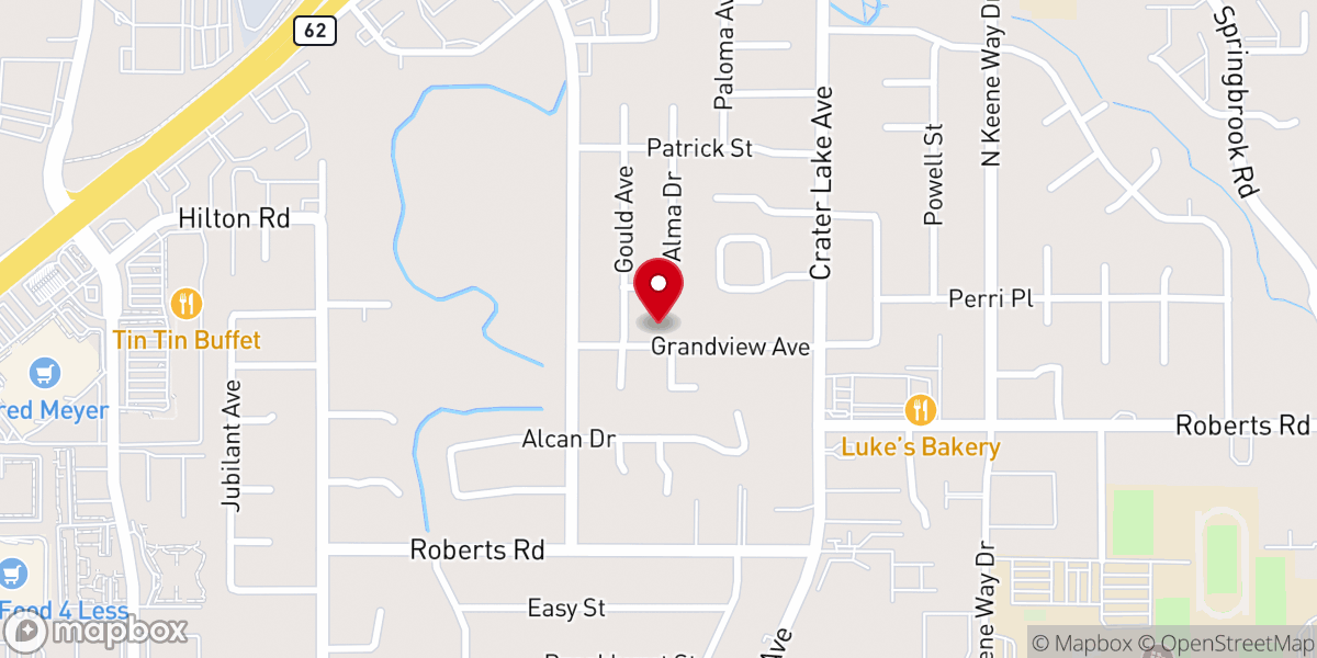 Map showing location of Iglesia Creyentes En Cristo