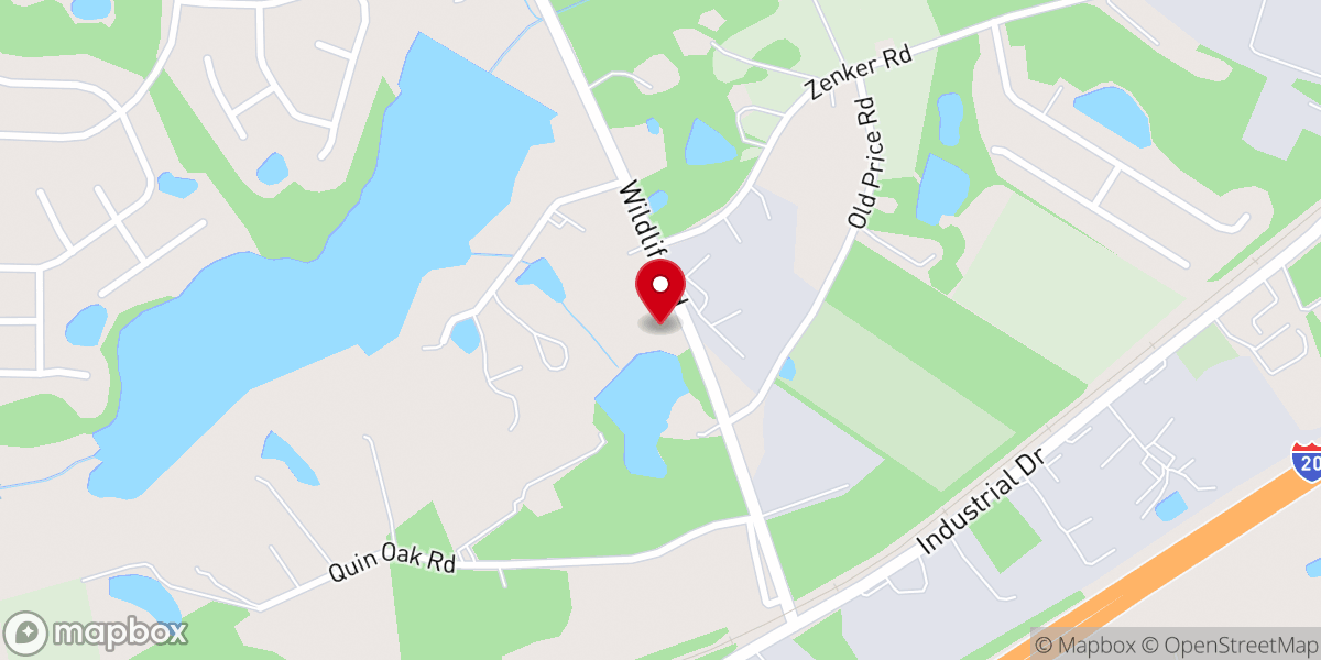 Map showing location of One Church of Lexington