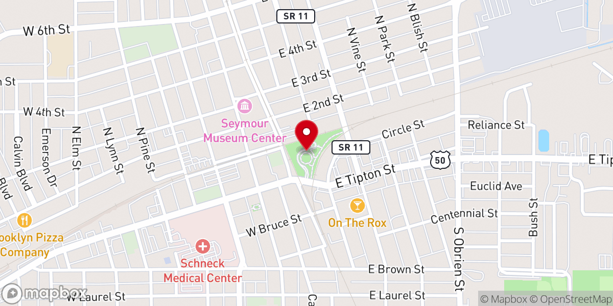 Map showing location of Crossroads Park