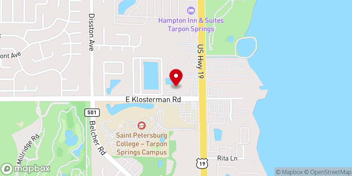 Map showing location of Family Of Faith Church