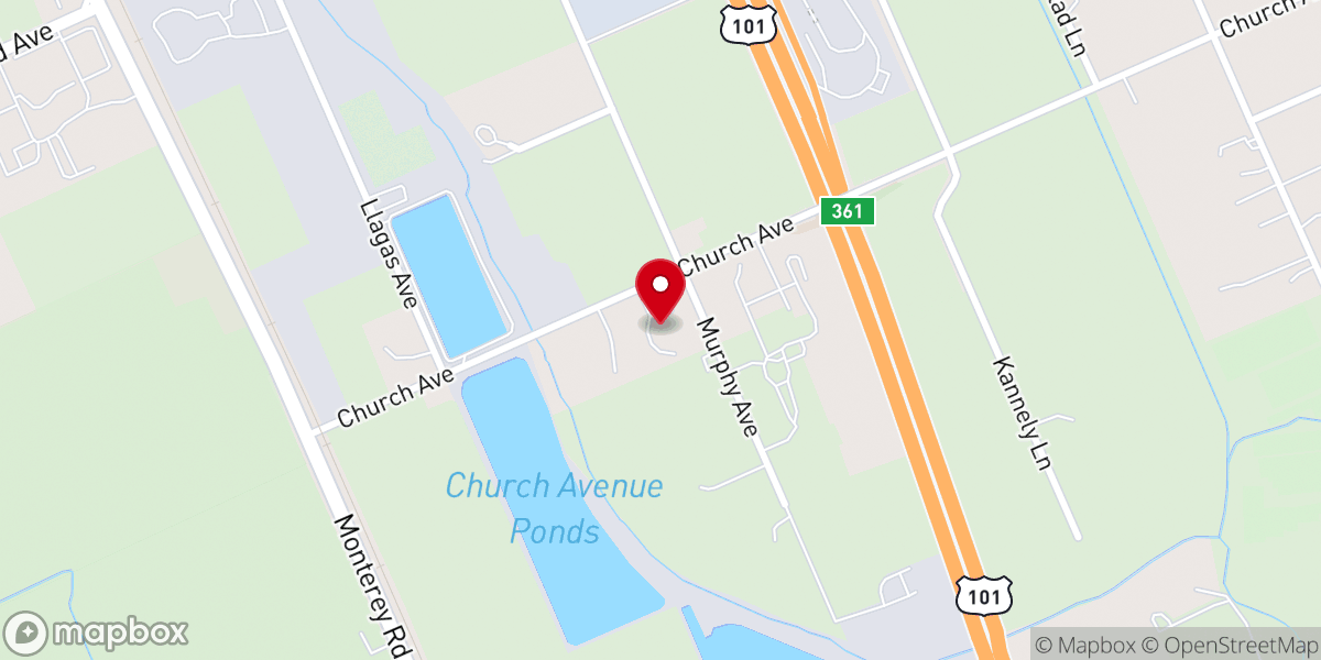 Map showing location of South County Retirement Home