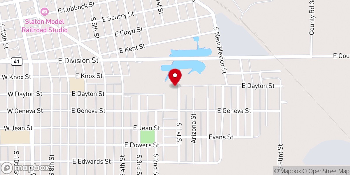 Map showing location of Number One Church of God and Christ