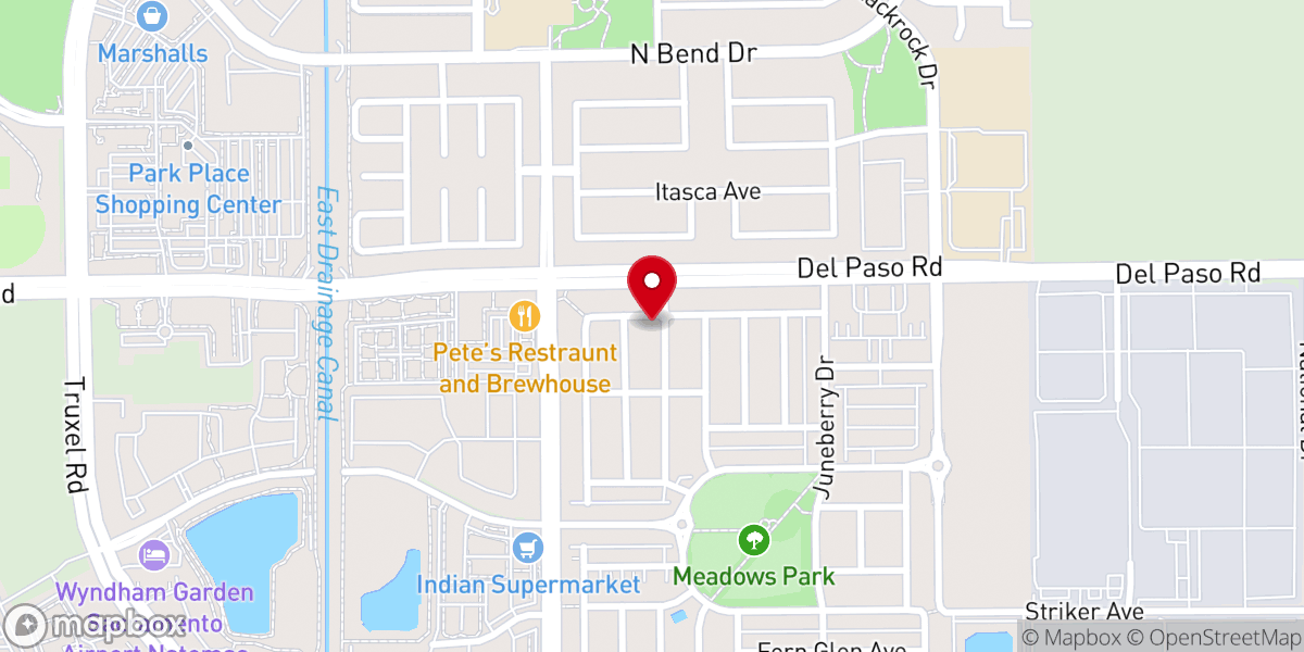 Map showing location of Daivi Varnashram Inc