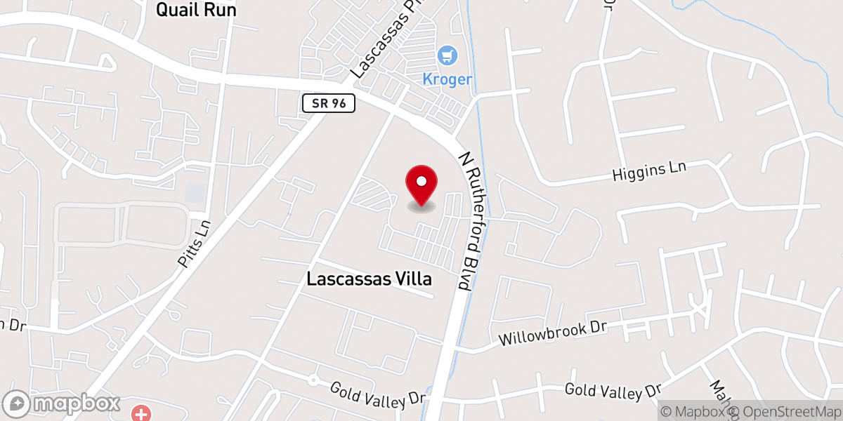 Map showing location of Care Ministries Inc