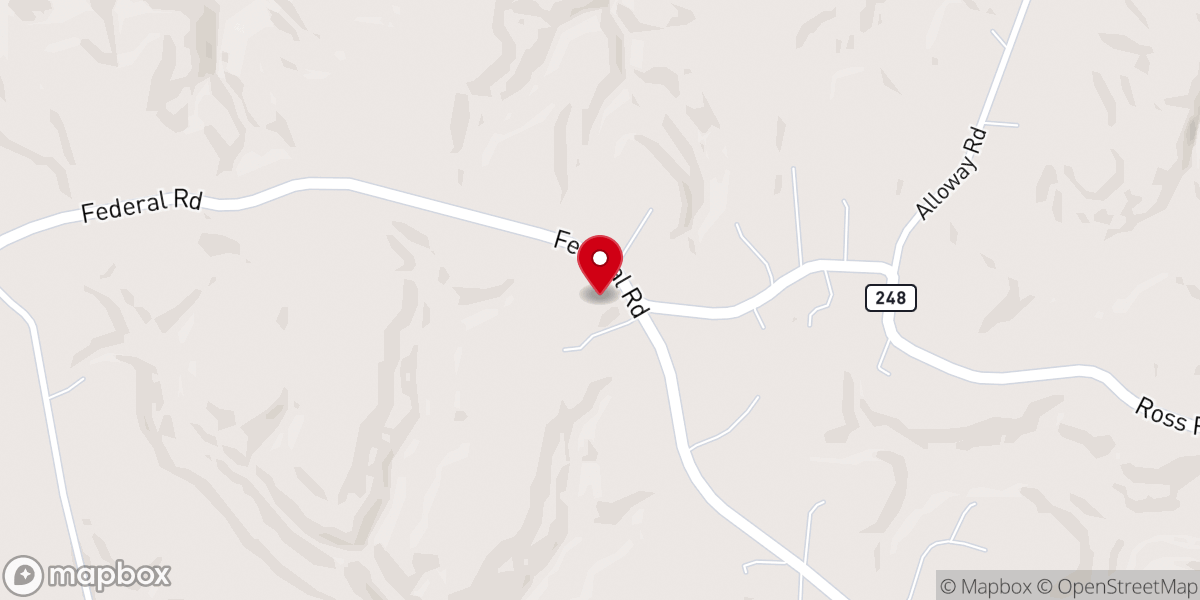 Map showing location of Centerpoint Mission