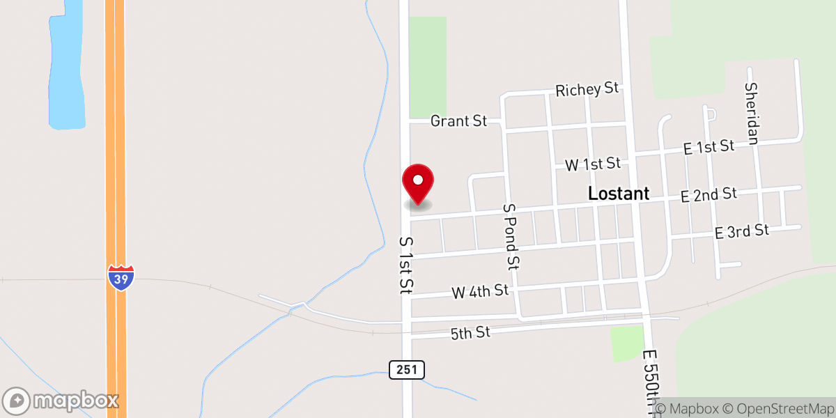 Map showing location of Covenant Community