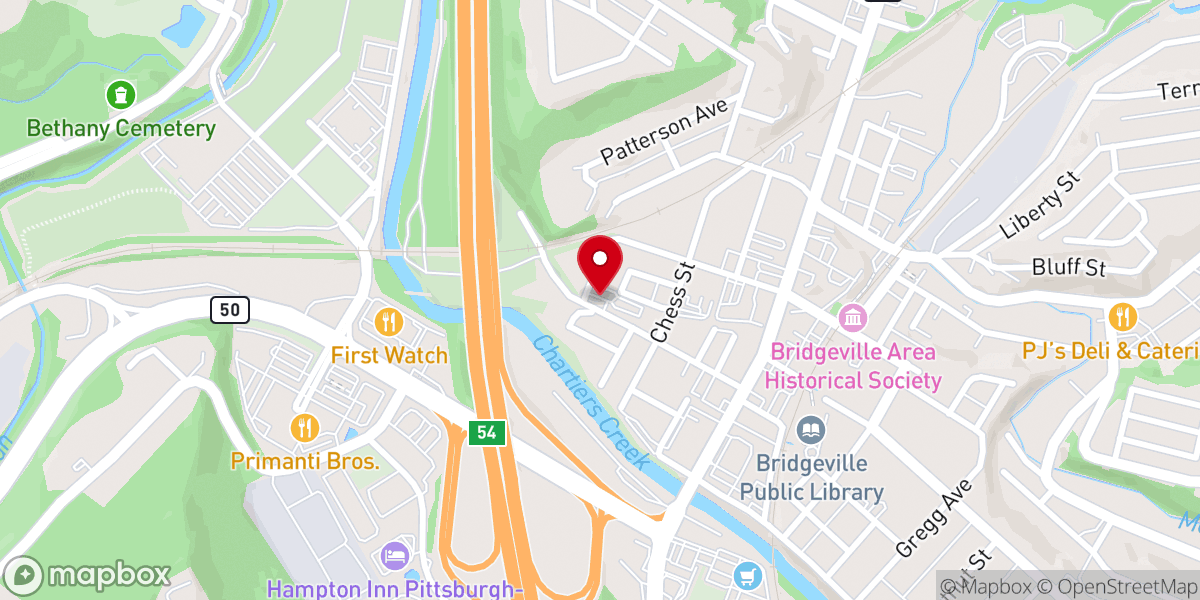 Map showing location of Corpus Christi Parish (Holy Child Church)