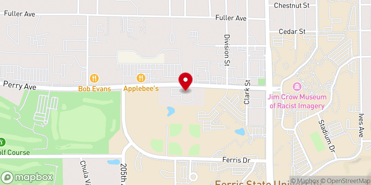 Map showing location of Fellowship Christian Reformed